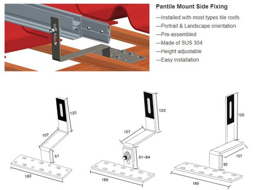 Tile Roof Solar Panel Mounting Hooks sample Tile Roof Solar Panel Mounting Hooks sample
