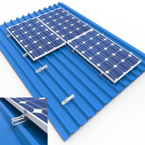 corrugated metal roof solar mount corrugated metal roof solar mount