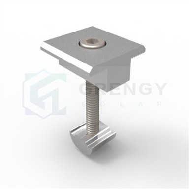 Solcelleklemmer for galvanisert stålsystem