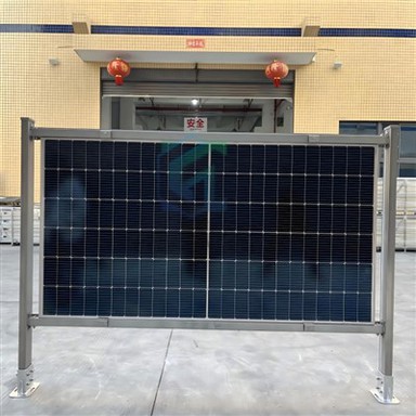 Agri-PV bifacial panelmonteringssystem