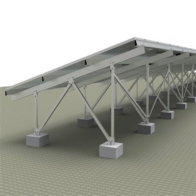 Betongfundament i aluminium grunnfeste