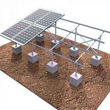Concrete Foundation Ground Montering System