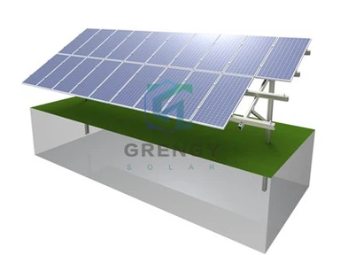 Solar Ground Ramming Single Pile monteringssystem