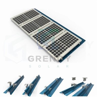 Stående søm Metalltak Solar Mount