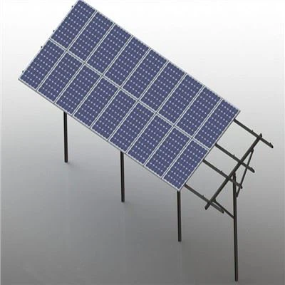 Solmonteringsstruktur med én rad