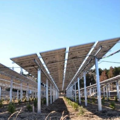 Solar fotovoltaisk bakkemonteringssystem