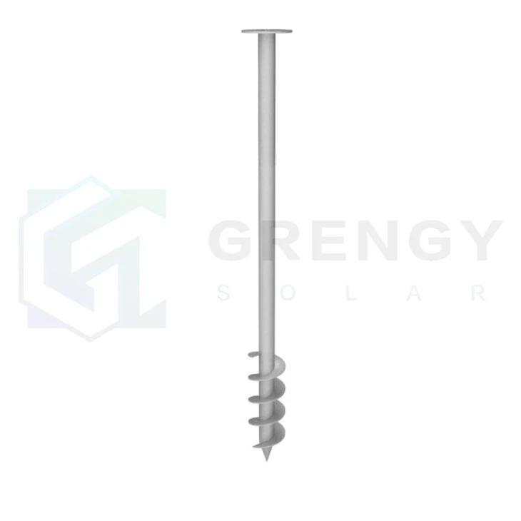 screw pile with big blades