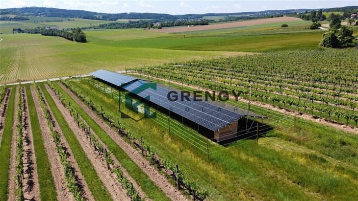 Solar Agricultural Greenhouse Mounting Bracket System