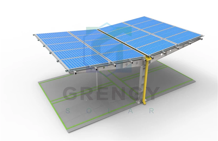 residential solar carport frame