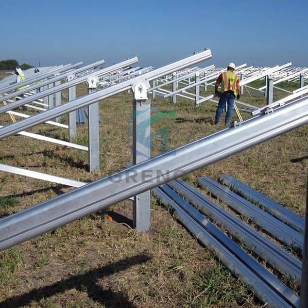 Galvanized Iron Solar Structure