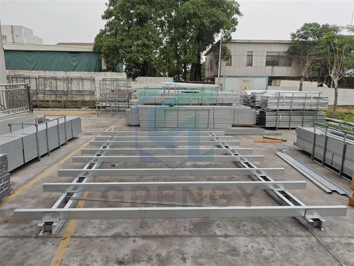 Green Infrastructure Made Durable: Zn-Al-Mg Solar Carports For Commercial Use factory