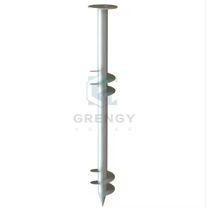 Ground Screw Piles Foundations Fence Post