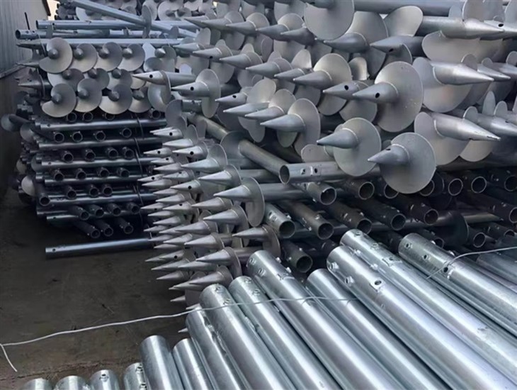 Ground Screw With Big Blades best