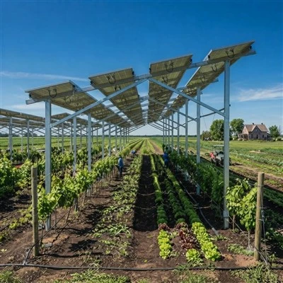 Agrivoltaic Solar Monteringsstruktur