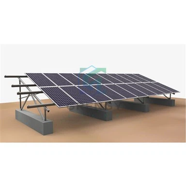 Solcellepanelmonteringssementbase