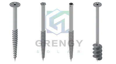 Helical Pile For Solid Foundations