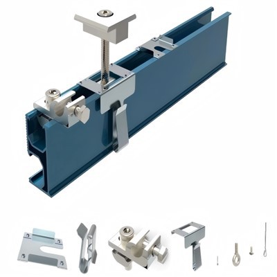 Metal Roof Solar PV monteringssystemer