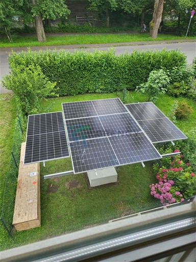 Solarstativ på stang