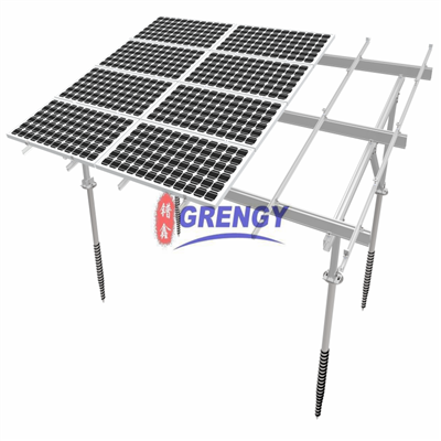 Solar Racking Helical Pile System