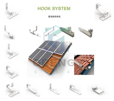 Tile Roof Solar Monteringssett