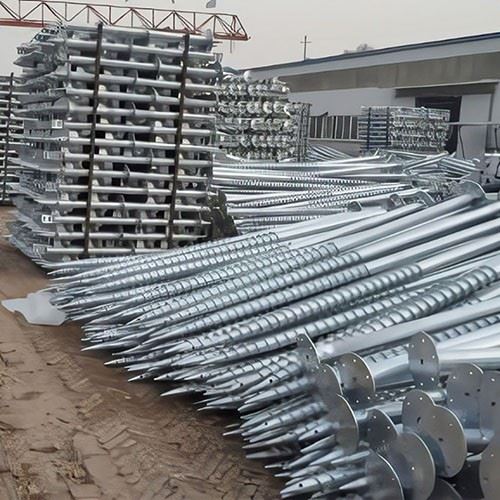 Steel Ground Screws Pile