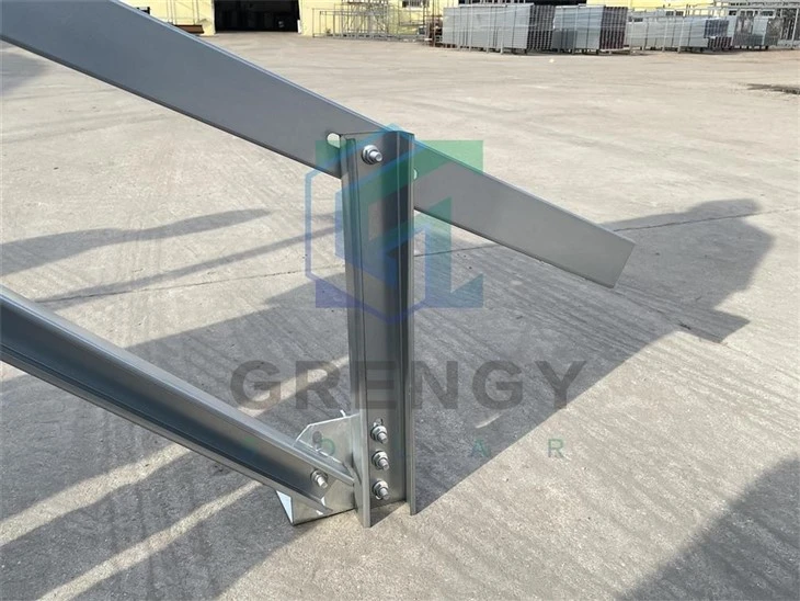 Steel (ZAM Coating) Ground Mount Systems For Maximum Commercial Lifespan factory